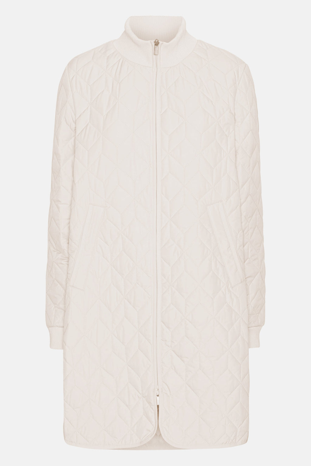 Veste longue matelassée