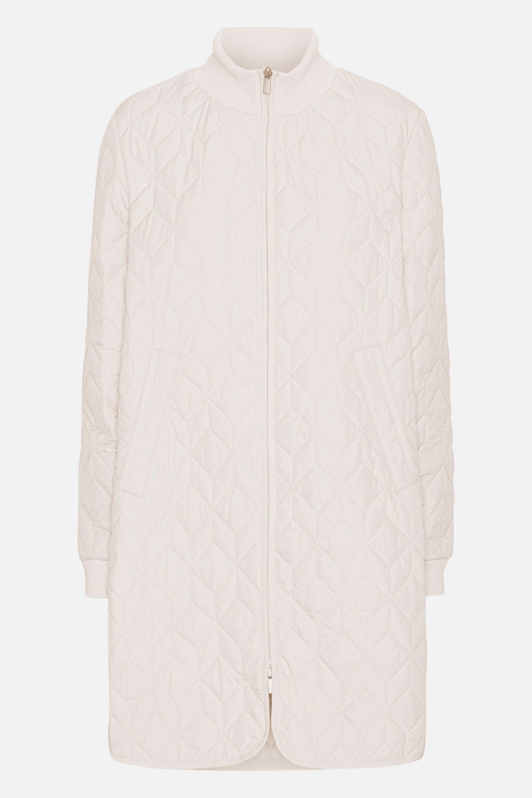 Veste longue matelassée