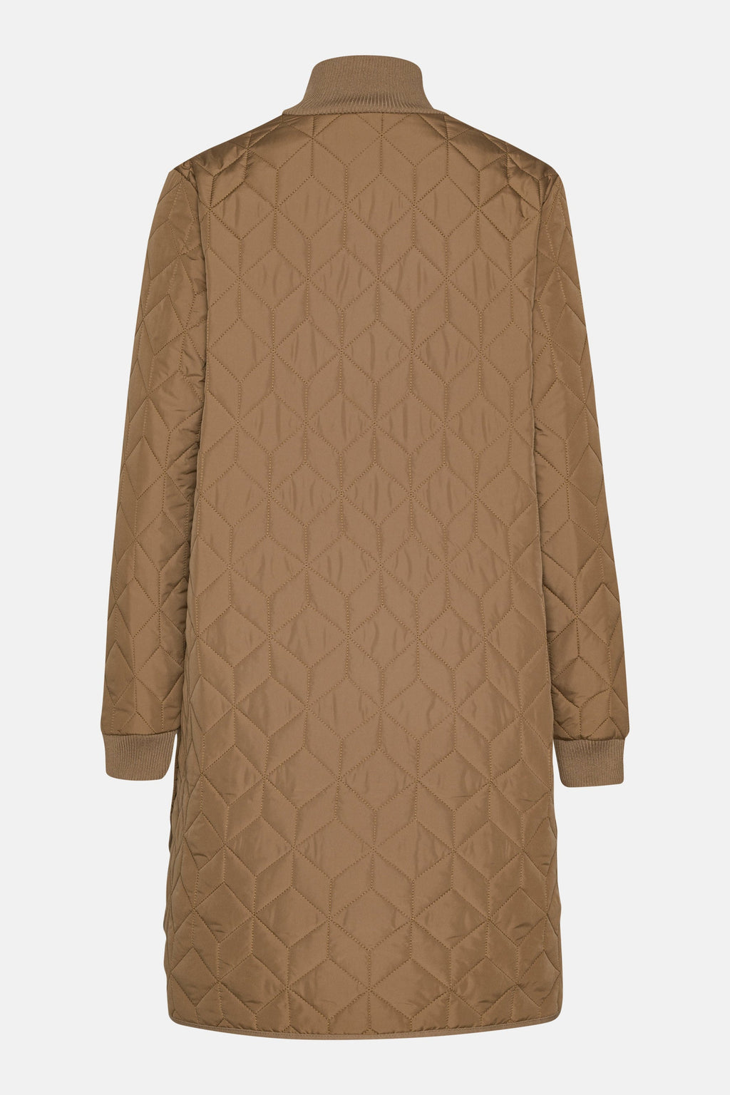 Veste longue matelassée
