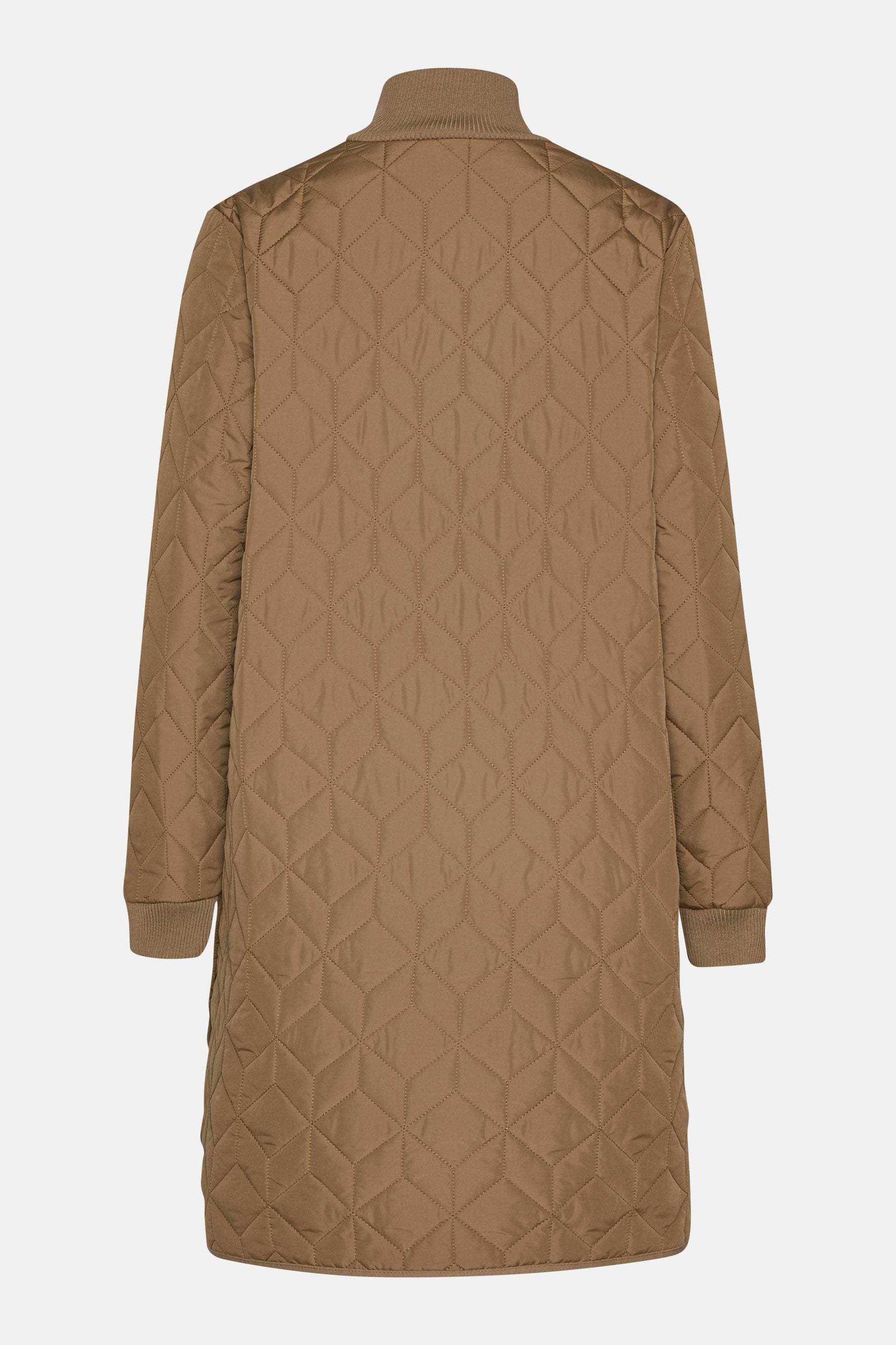Veste longue matelassée