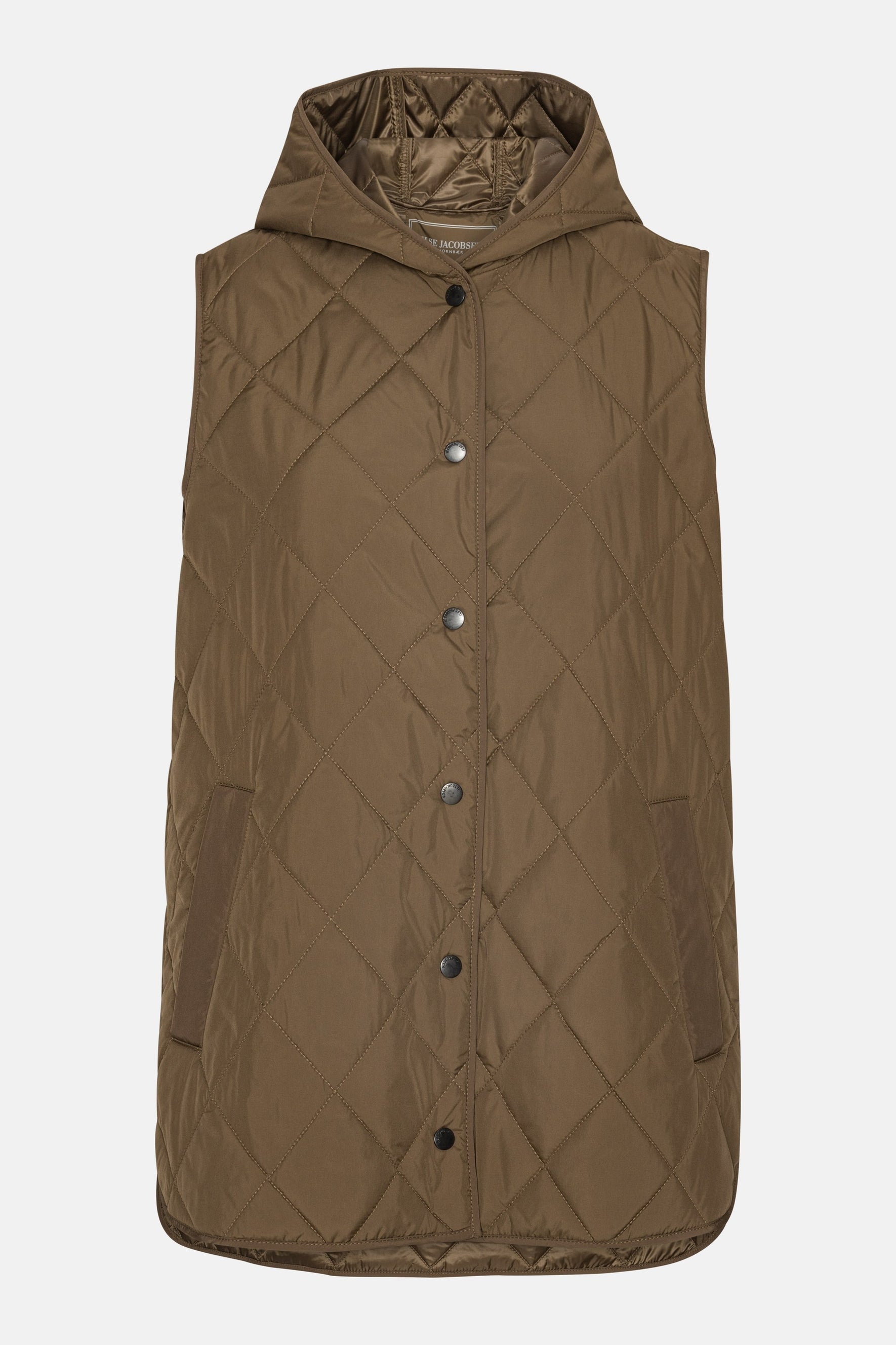 Gilet long matelassé