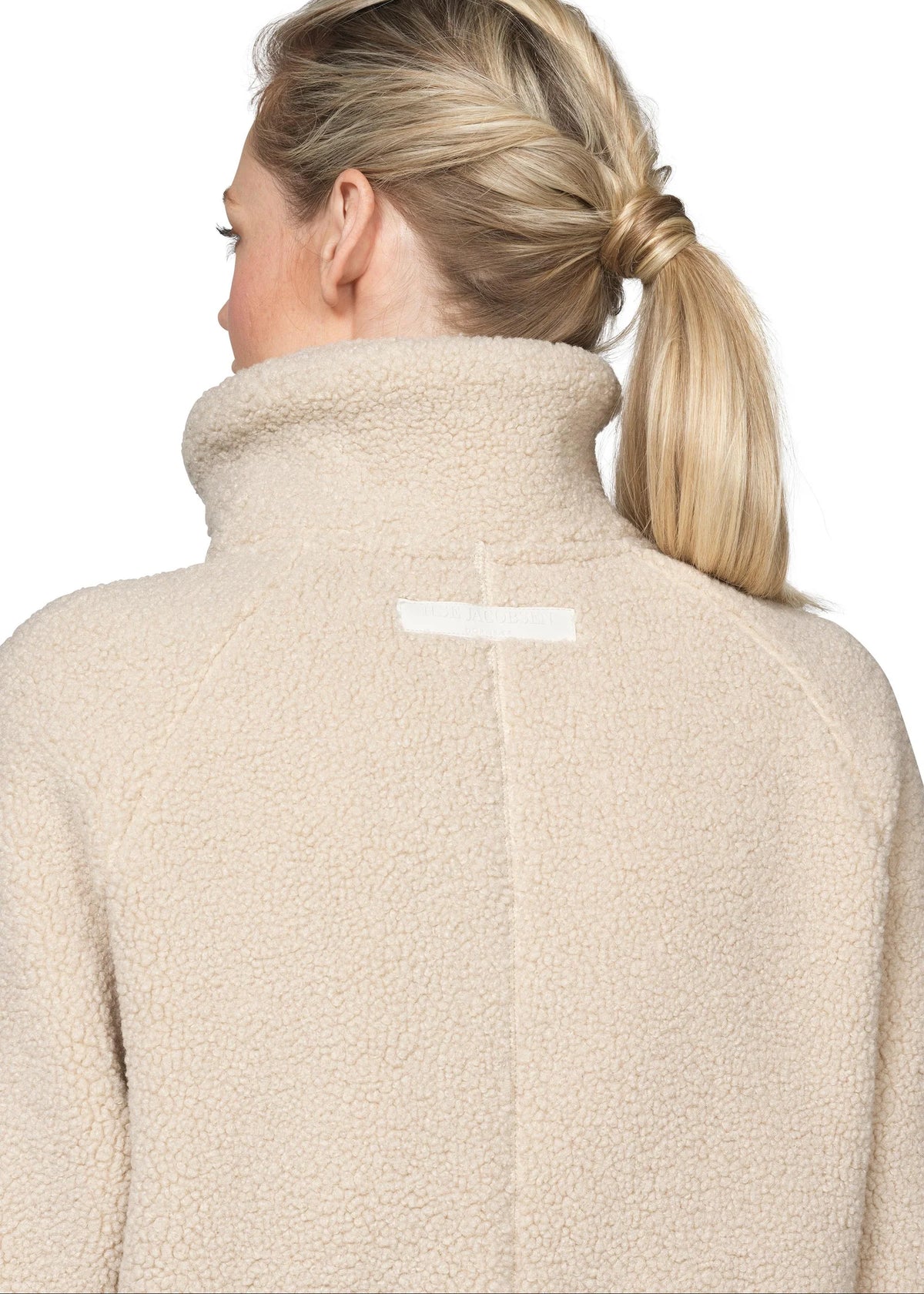 Short Pile Jacket avec Zipper