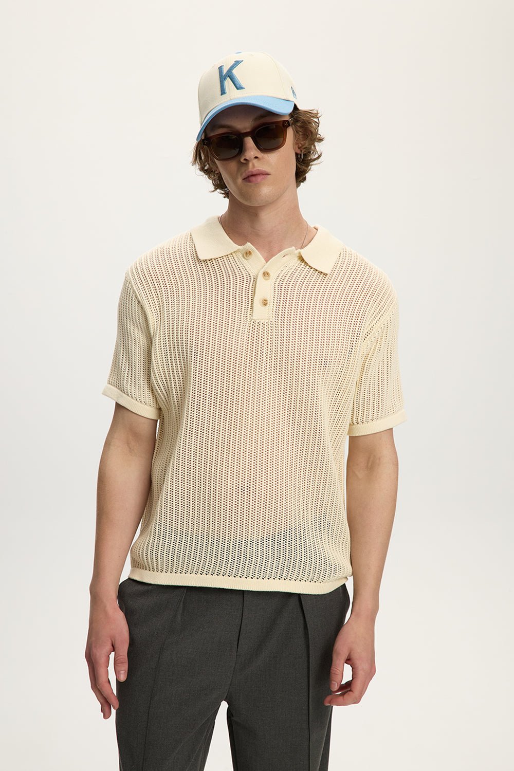 Polo en tricot