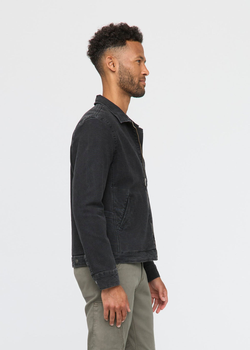 Veste utilitaire en toile extensible