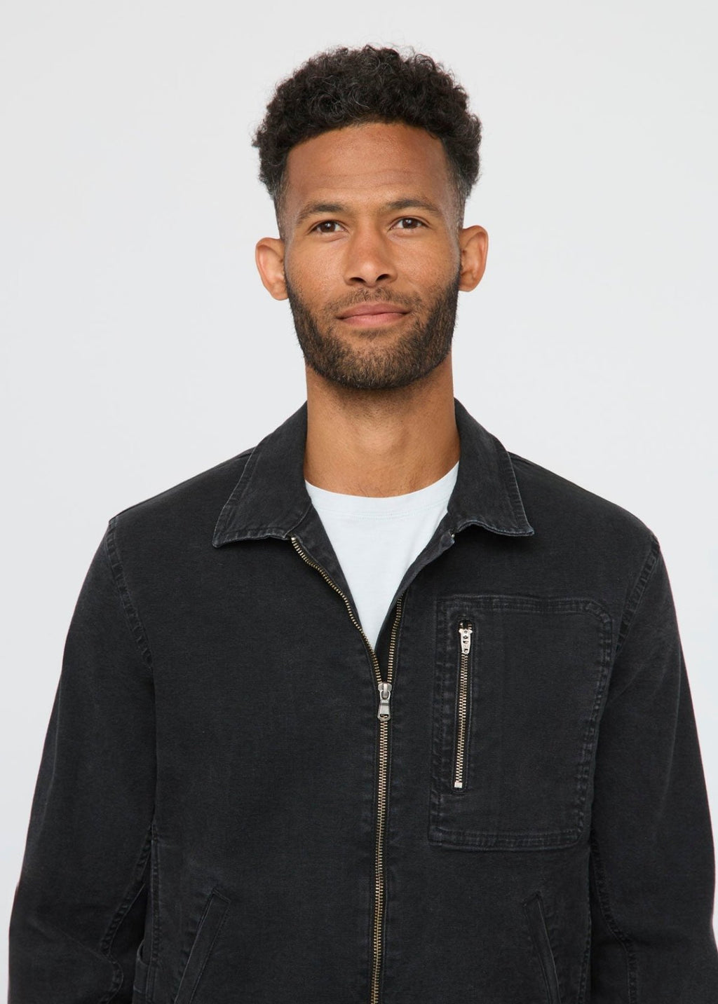 Veste utilitaire en toile extensible