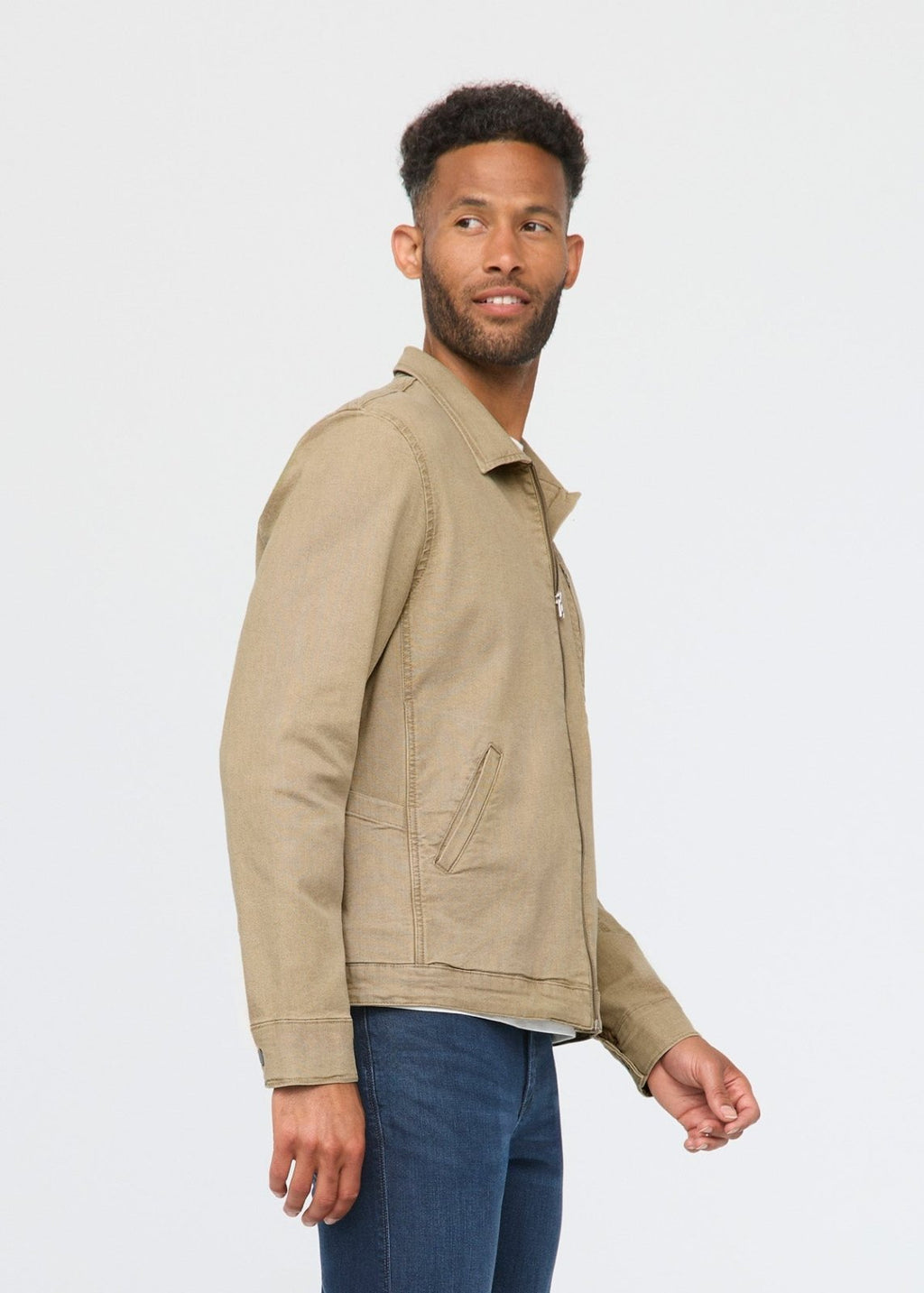 Veste utilitaire en toile extensible