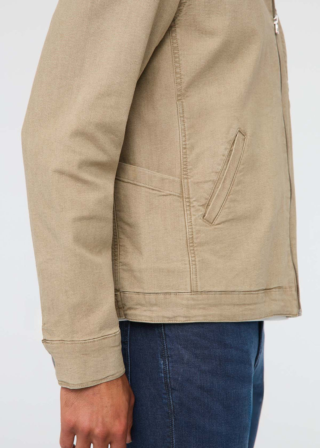 Veste utilitaire en toile extensible