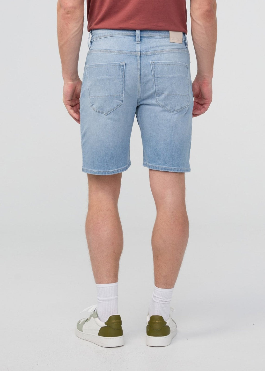 Short décontracté en denim Performance+