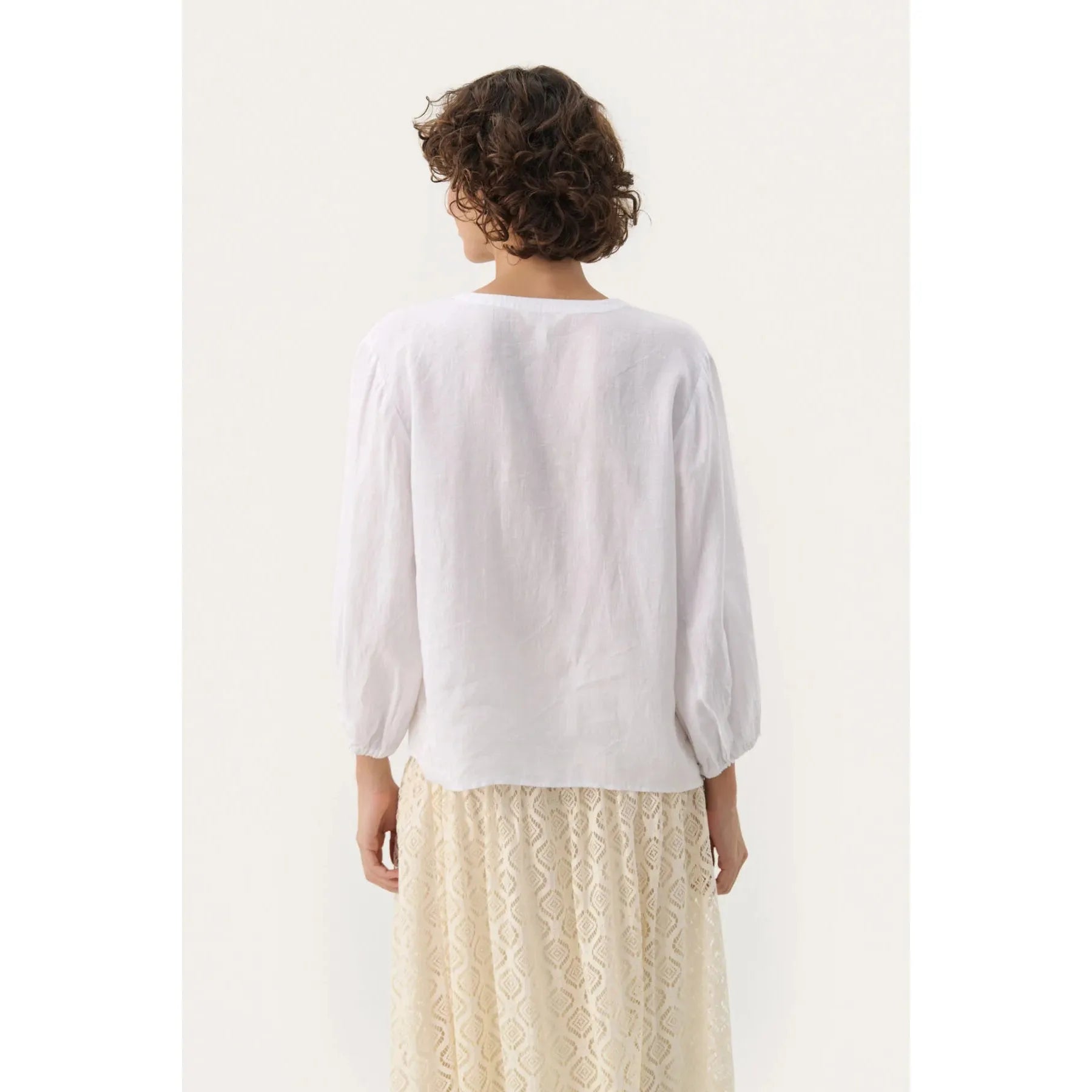 Blouse en lin Nyara pour femmes