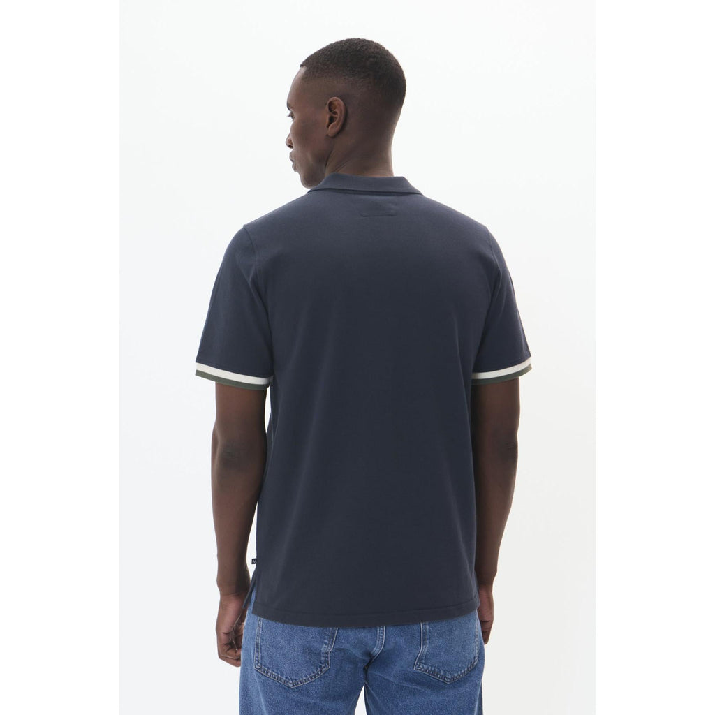 Polo piqué Scout avec bande sur la patte de boutonnage