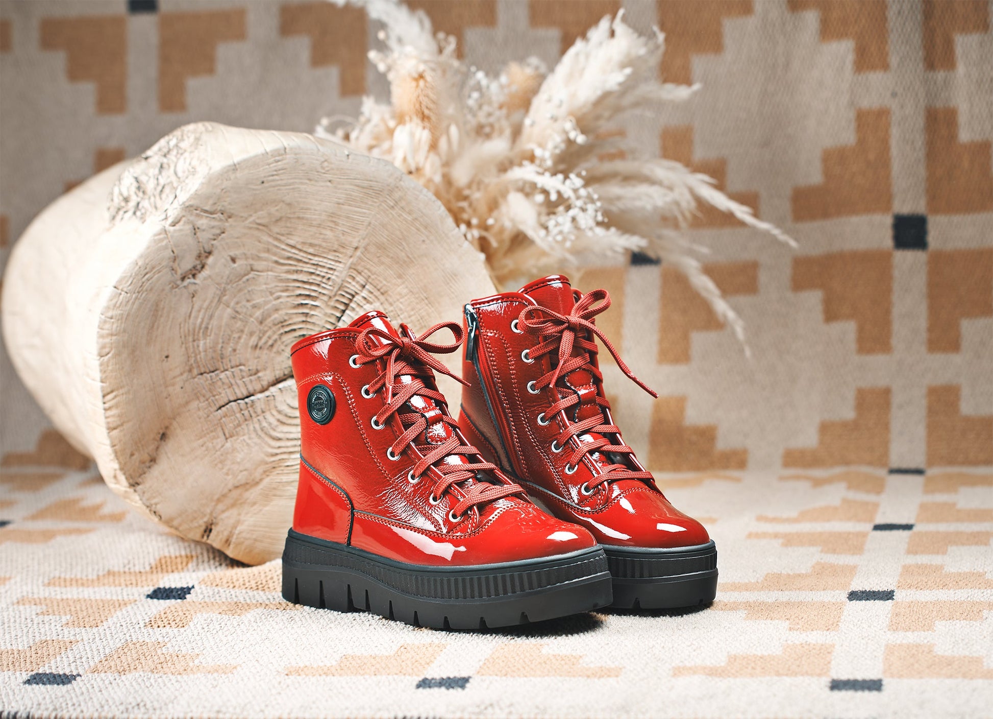 Bottes à crampons