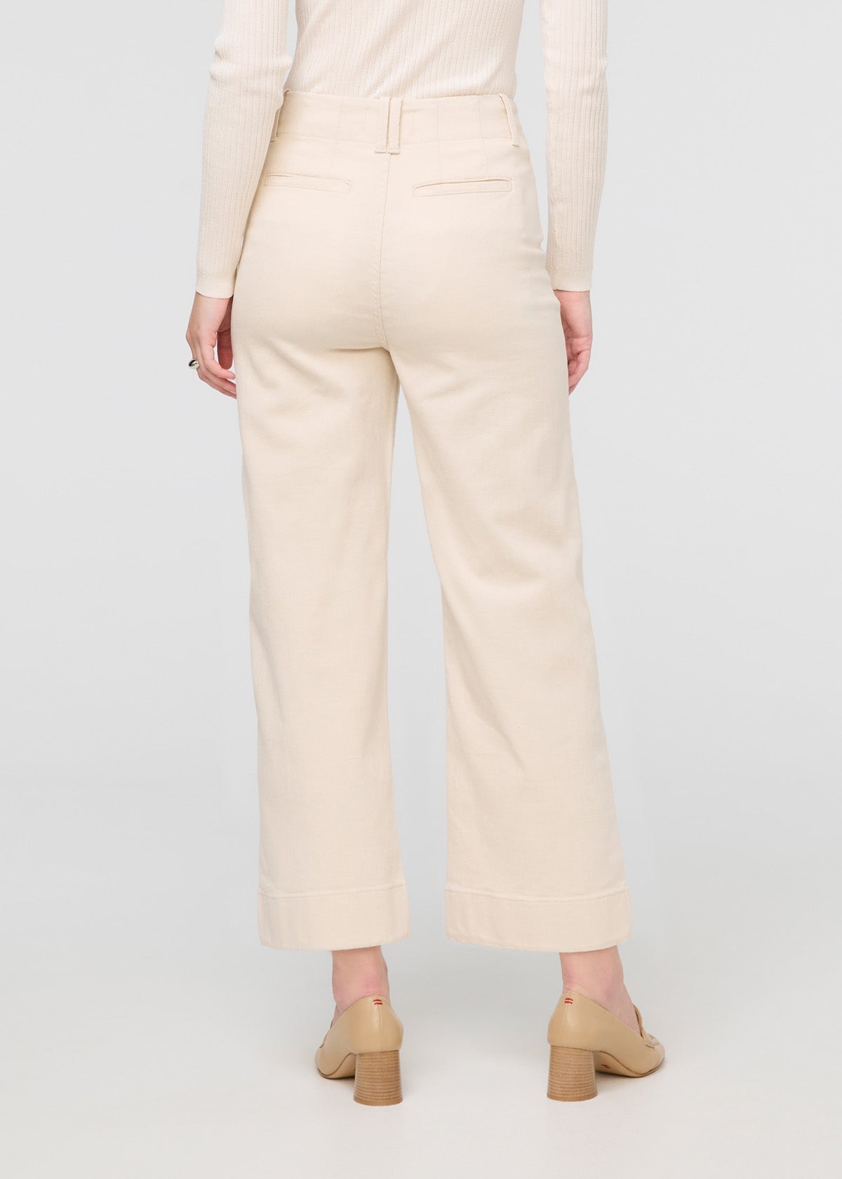 Pantalon taille haute LuxTwill