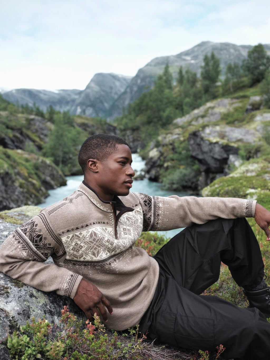 Pull en tricot Blyfjell