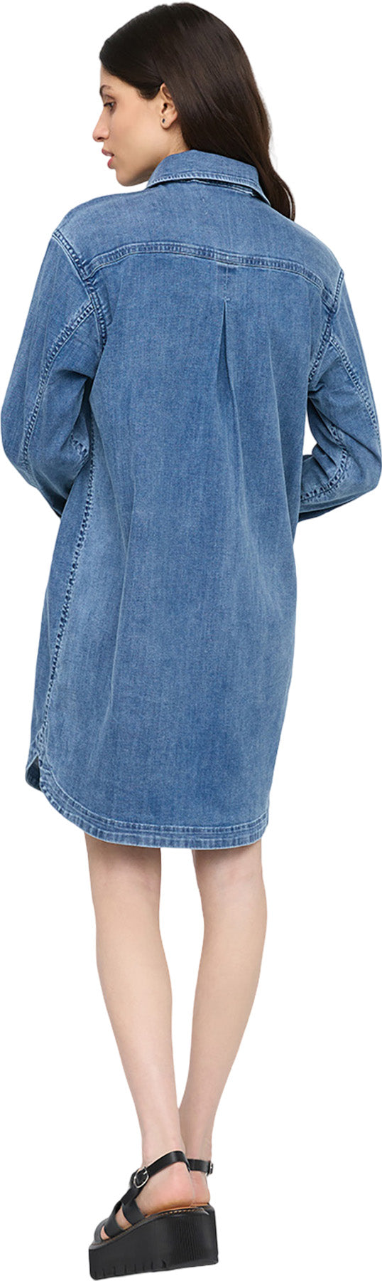 Robe chemise Performance Denim Lite