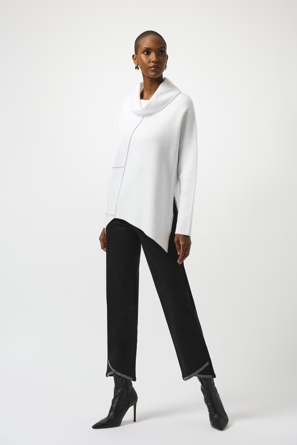 Pull col bénitier chic