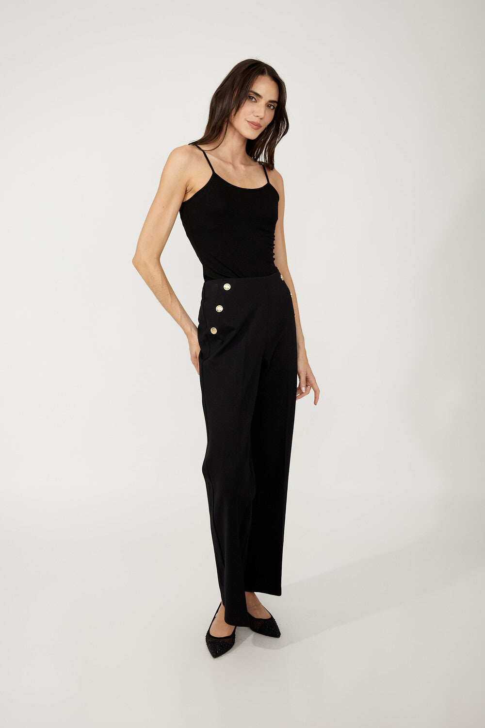 Pantalon taille haute formels