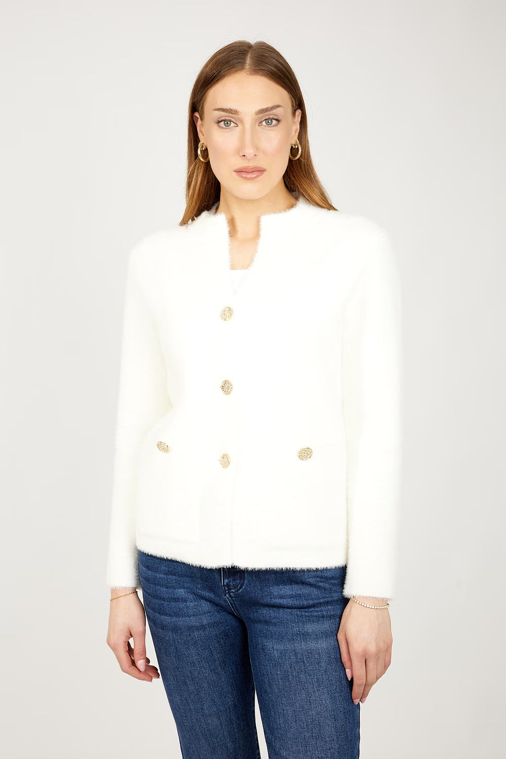 Chic button-up top