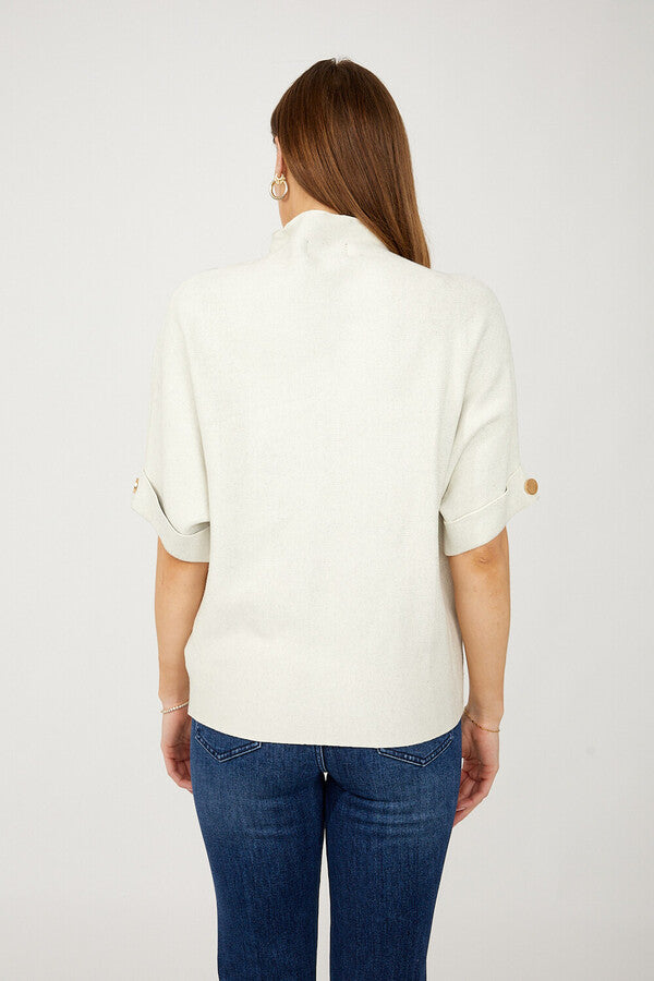 Artistic turtleneck sweater