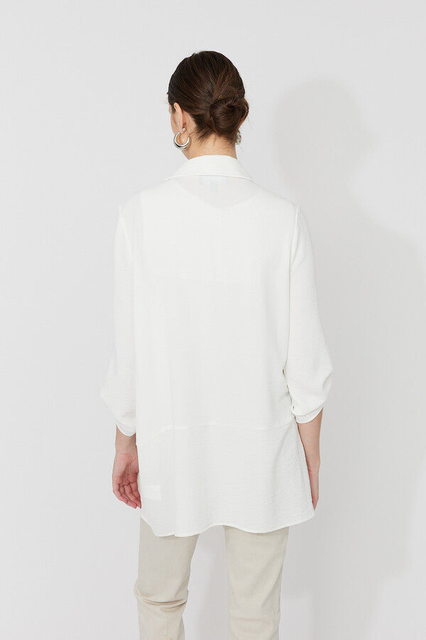 Chemise florale manches longues