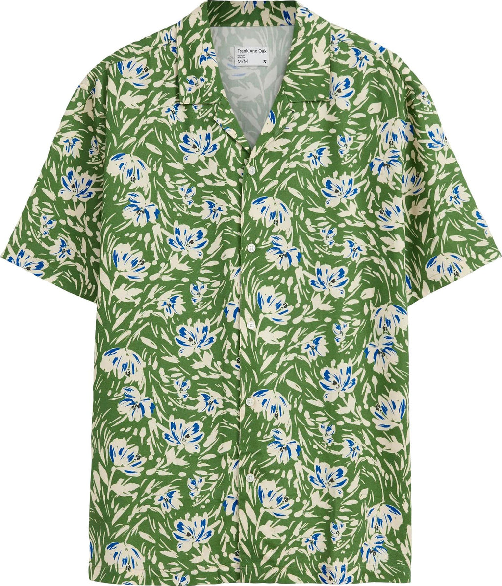 La chemise à col camp floral