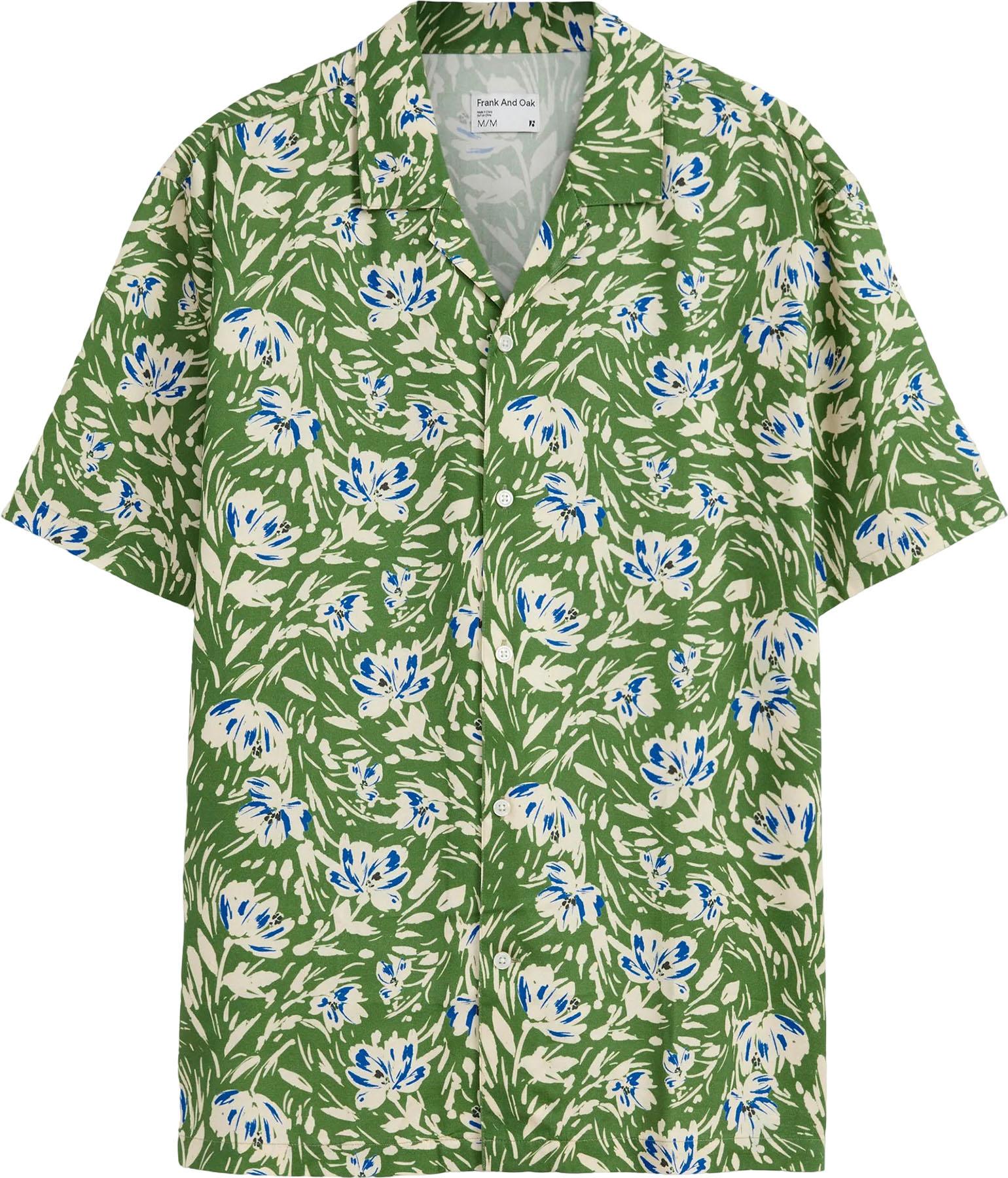 La chemise à col camp floral