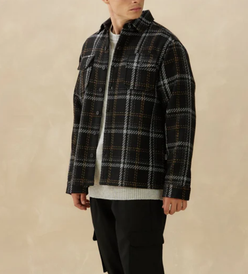 Chemise à Carreaux épais