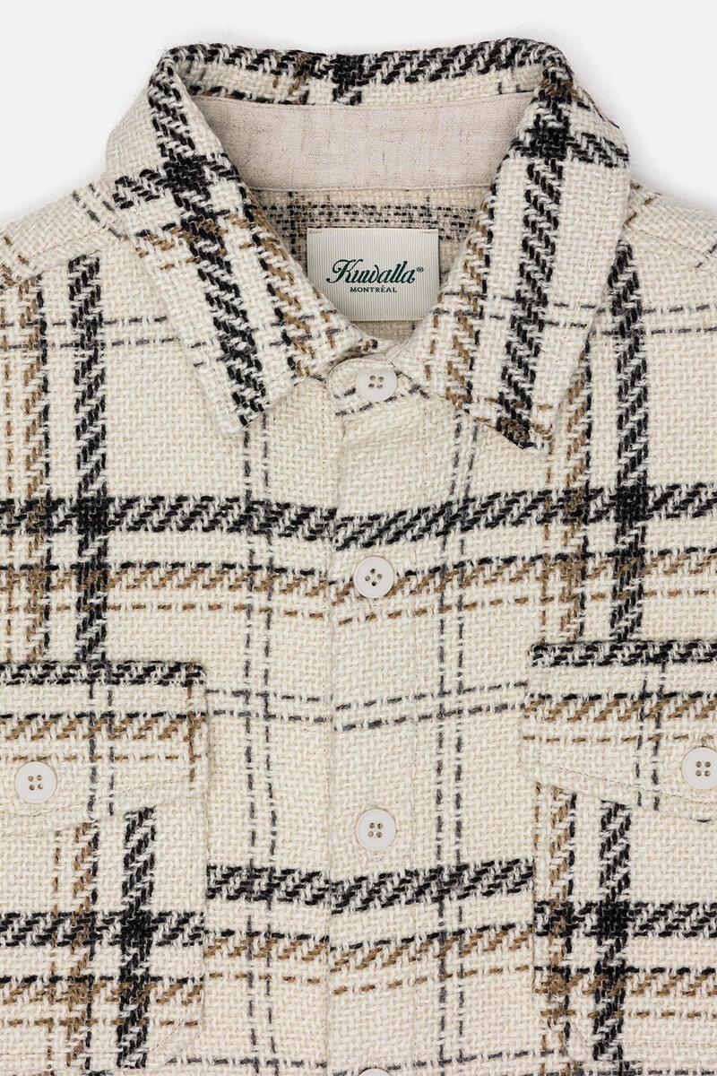 CHEMISE À CARREAUX LOURDE