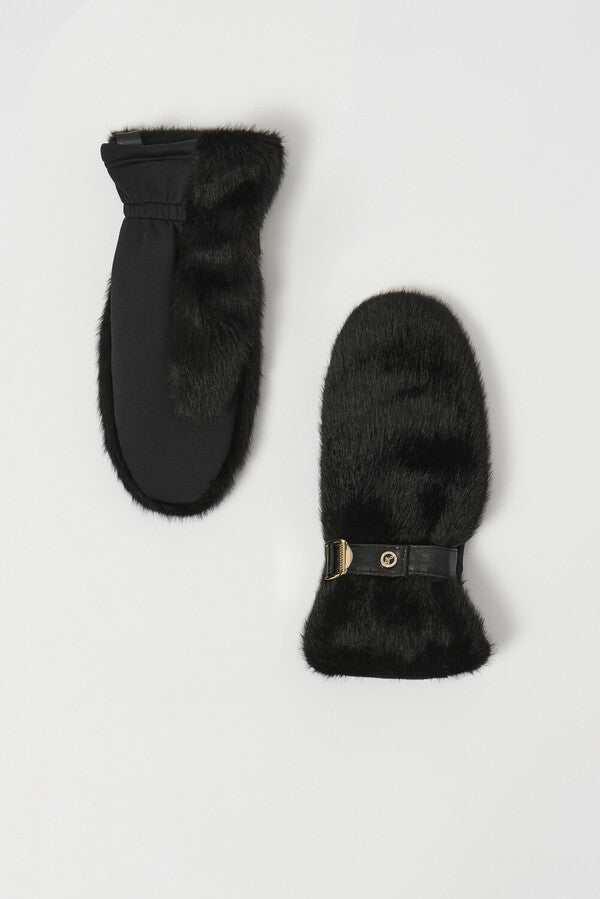 Gants avec bijoux ornés