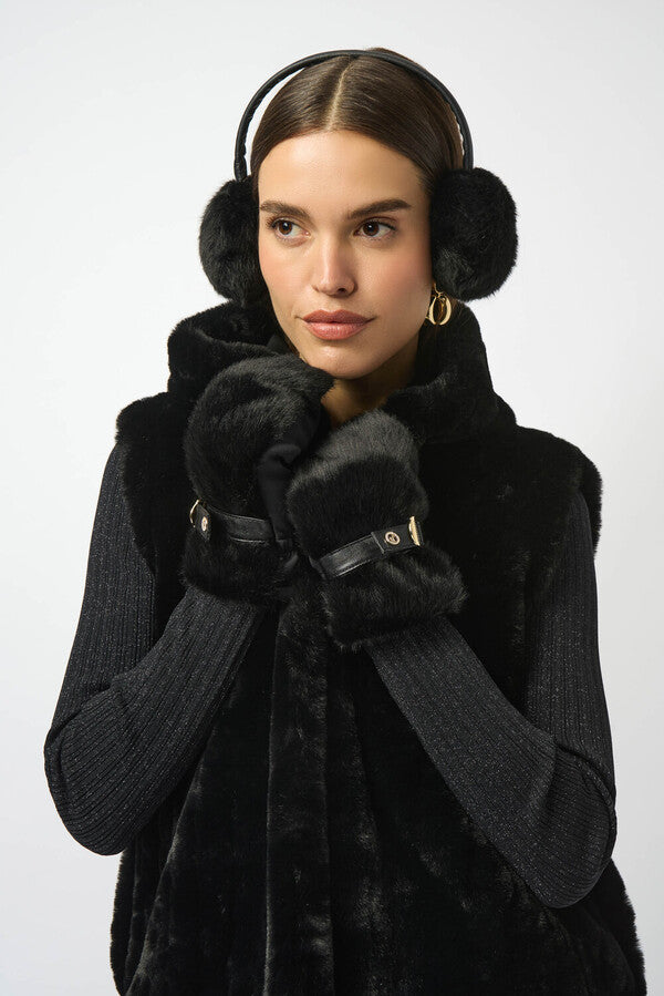 Gants avec bijoux ornés