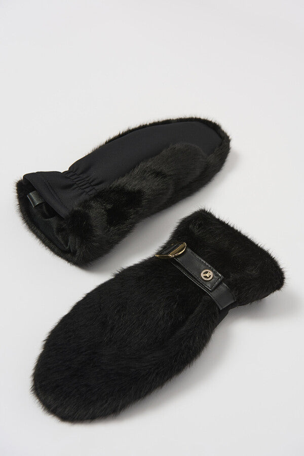 Gants avec bijoux ornés