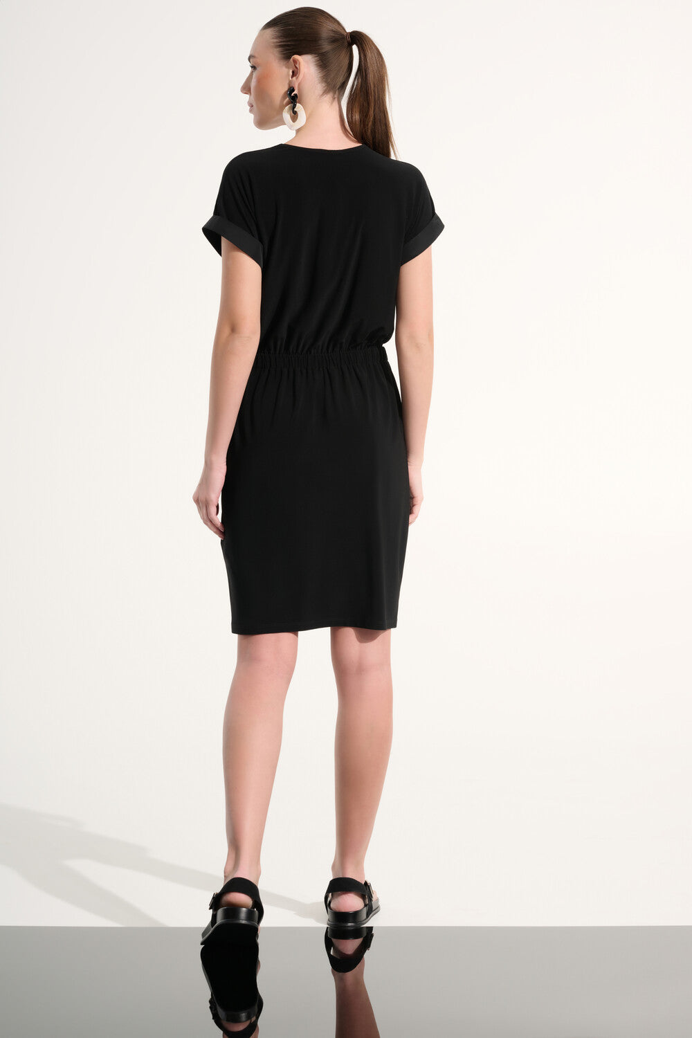 Robe portefeuille longueur genou