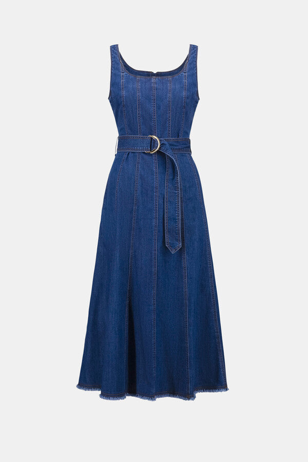 Robe évasée mi-longue