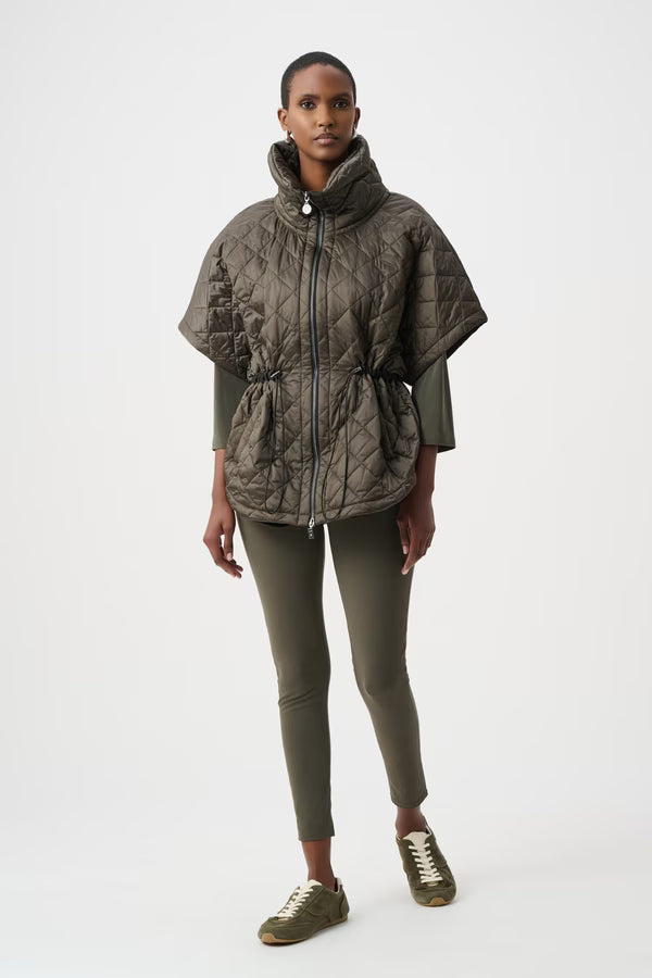 Blouson matelassé avec fermeture