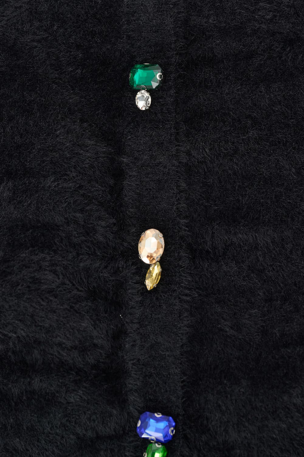 Cardigan décontracté col rond