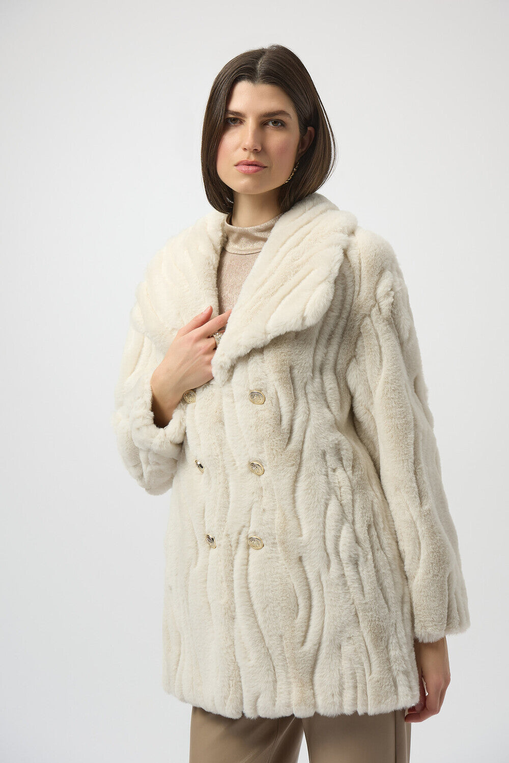 Manteau fourrure chic