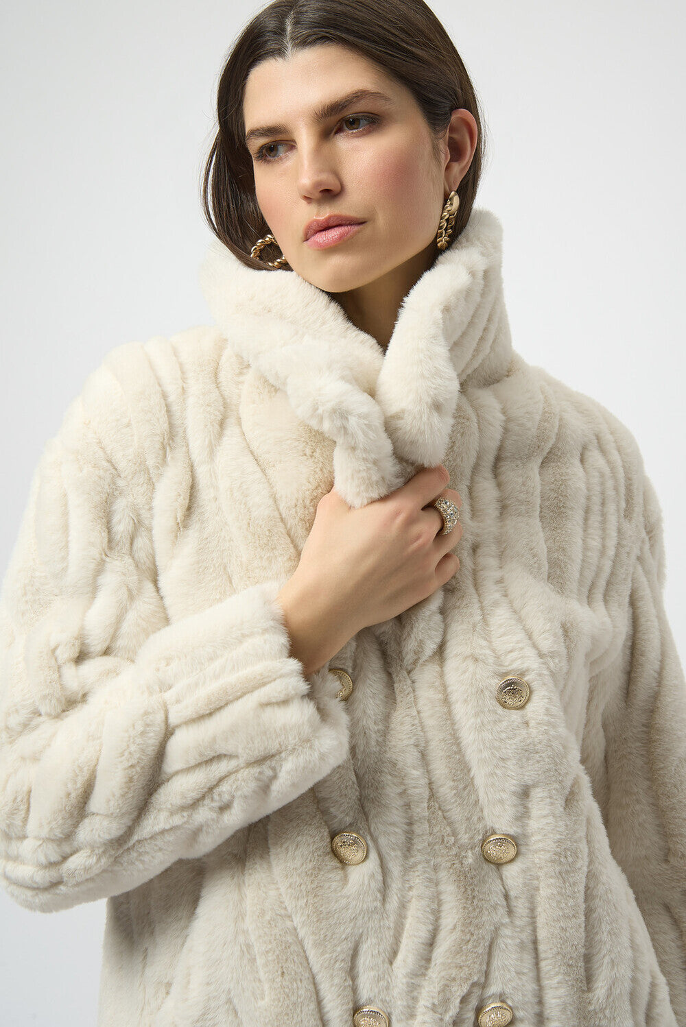 Manteau fourrure chic