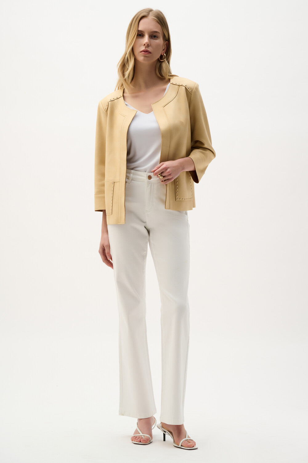 Veste mi-longue boutonnée