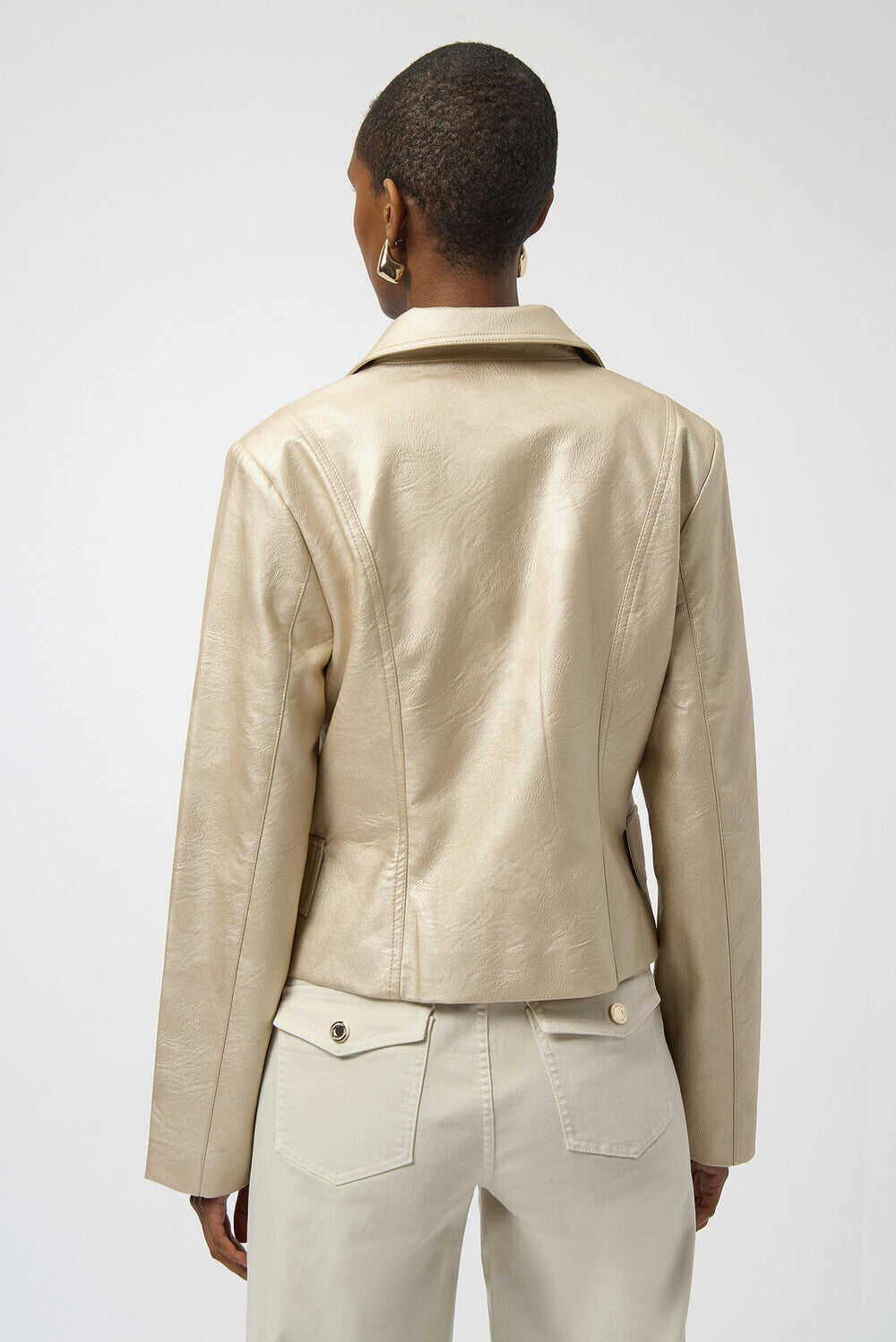 Veste cuir formelle