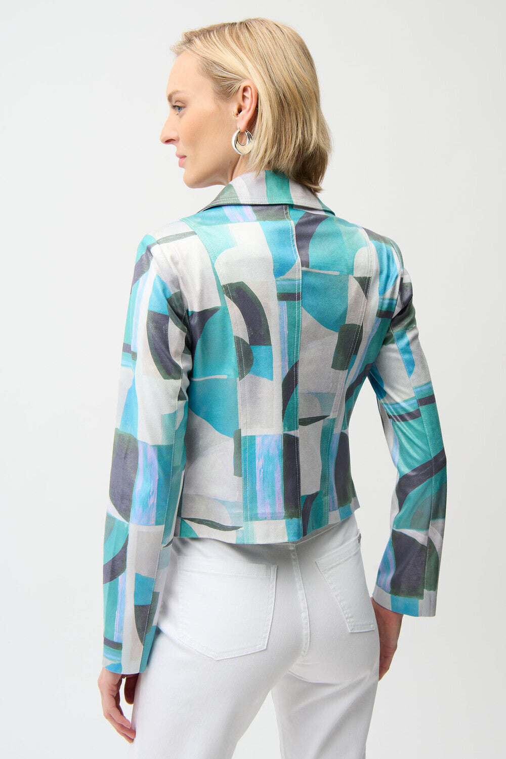 Veste motard avec fermeture