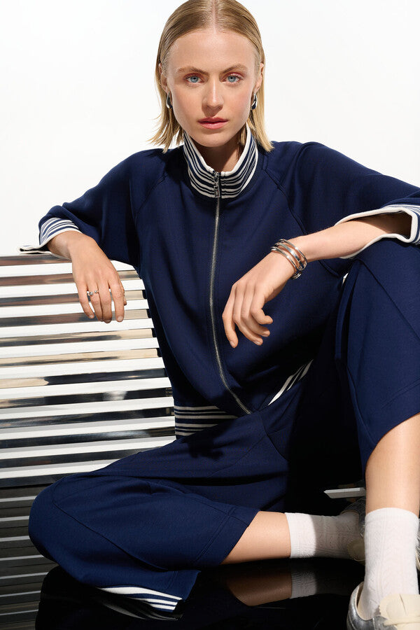 Veste décontractée à fermeture