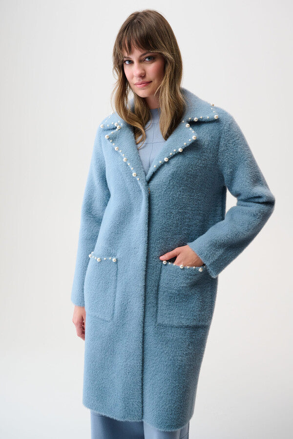 Manteau à perles simple
