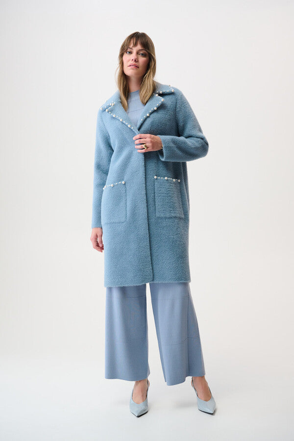 Manteau à perles simple