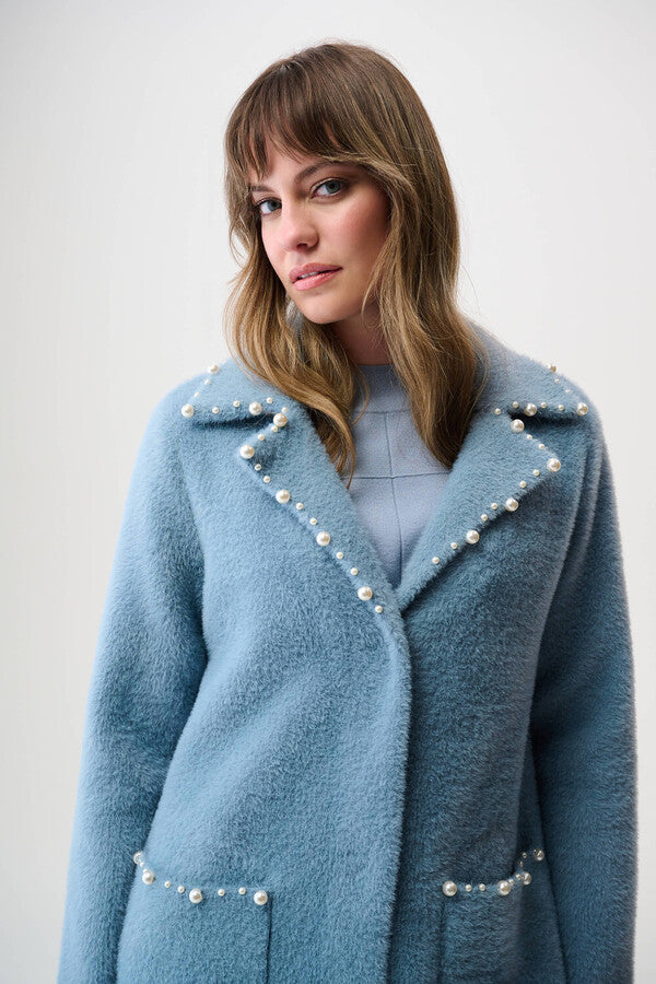 Manteau à perles simple