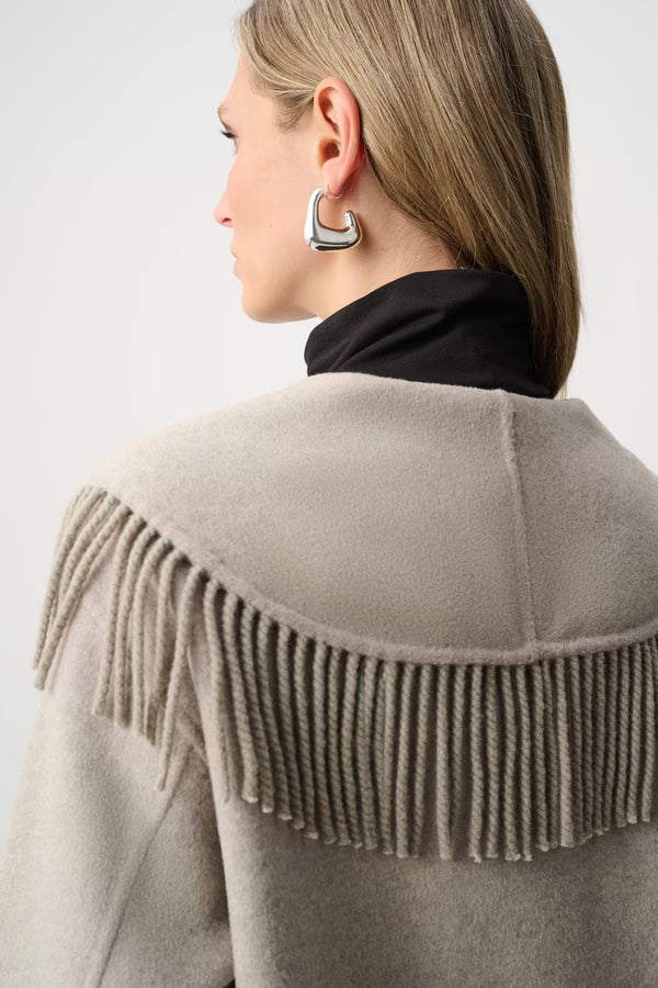 Manteau mi-cuisse mélangé