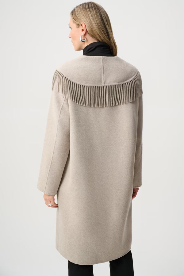 Manteau mi-cuisse mélangé