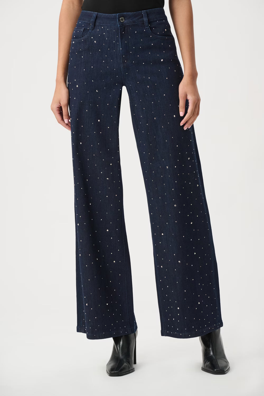 Pantalon large ceinturé