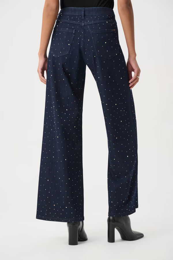 Pantalon large ceinturé