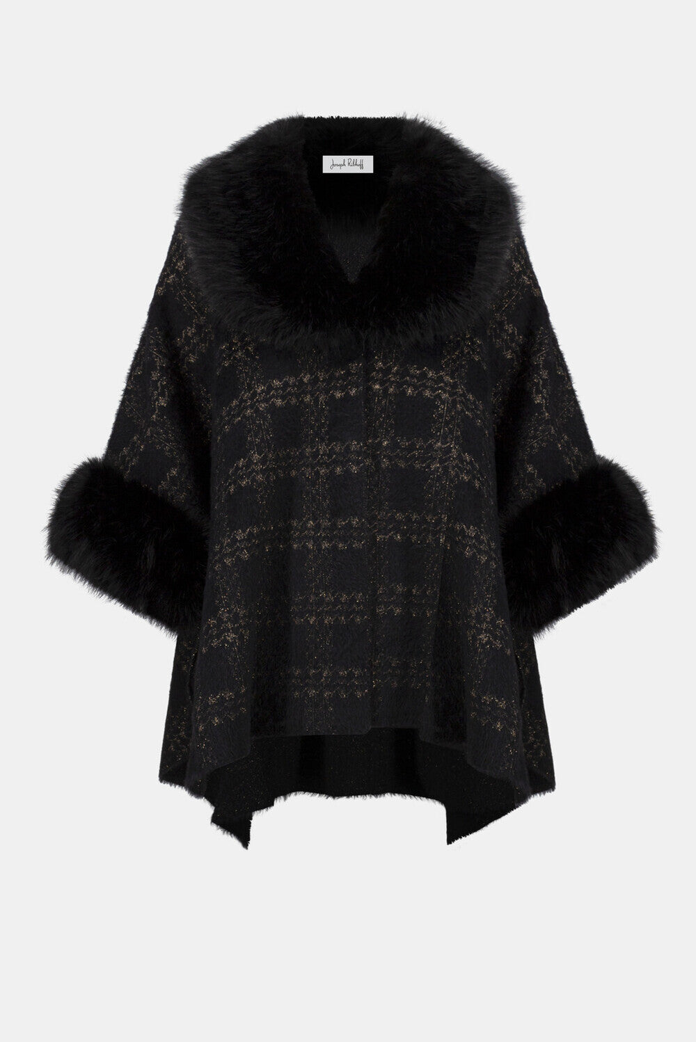 Manteau à col fourrure