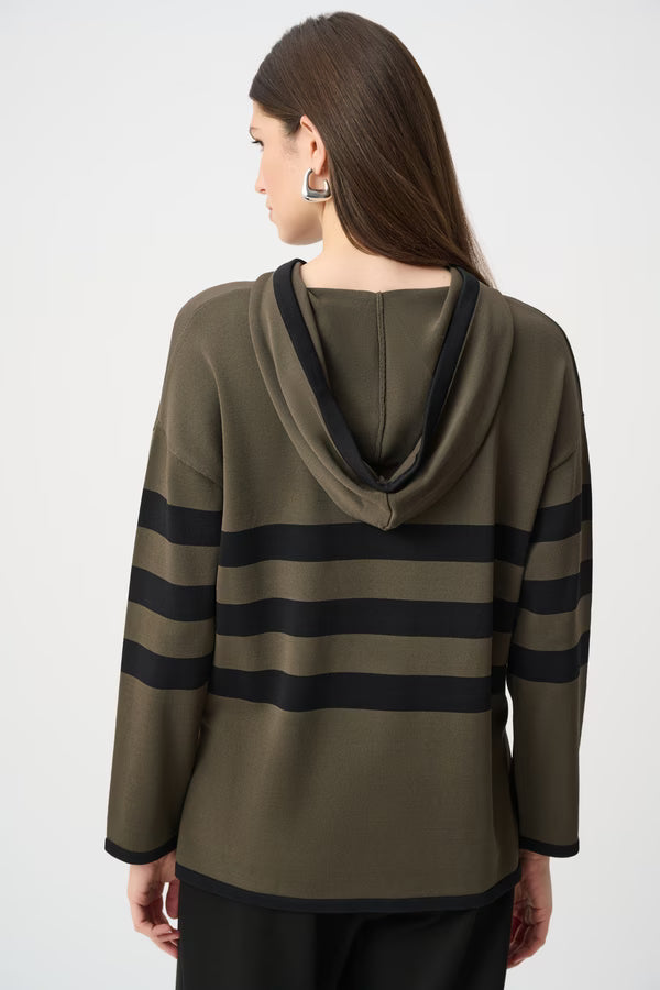 Striped hoodie