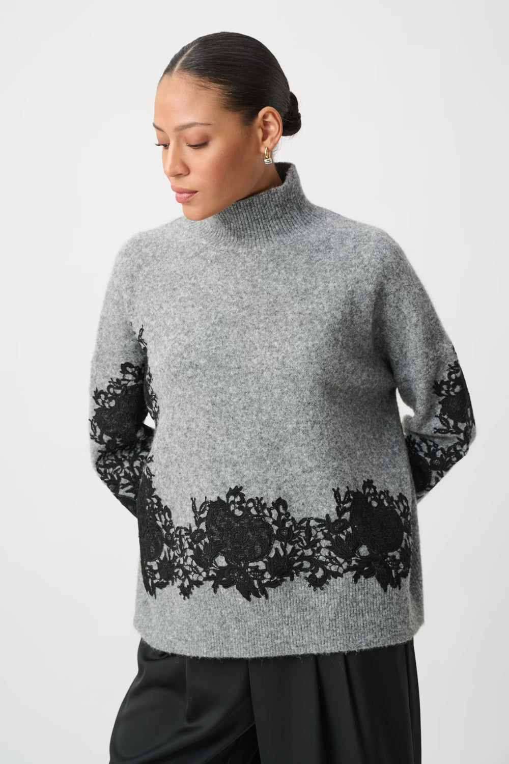 Pull décontracté floral